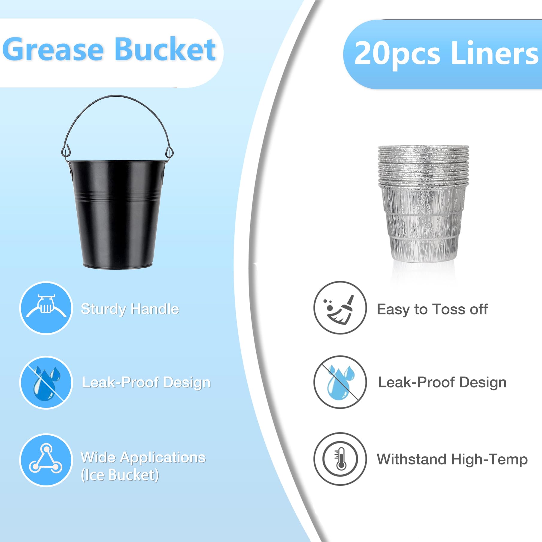 Unidanho grease catch container fit demonstrates compatibility with many grill brands for easy upgrades.