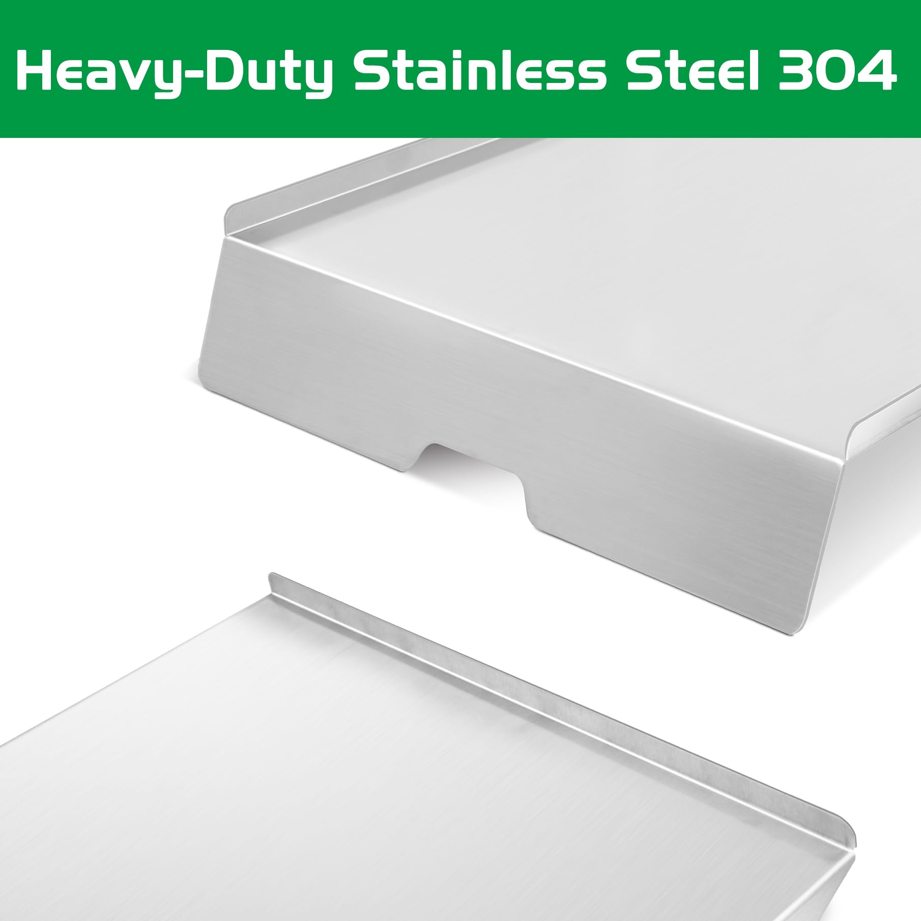 Unidanho tray with dimensions 32 inches long supports stable heat flow
