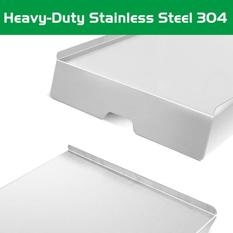 Unidanho tray with dimensions 32 inches long supports stable heat flow