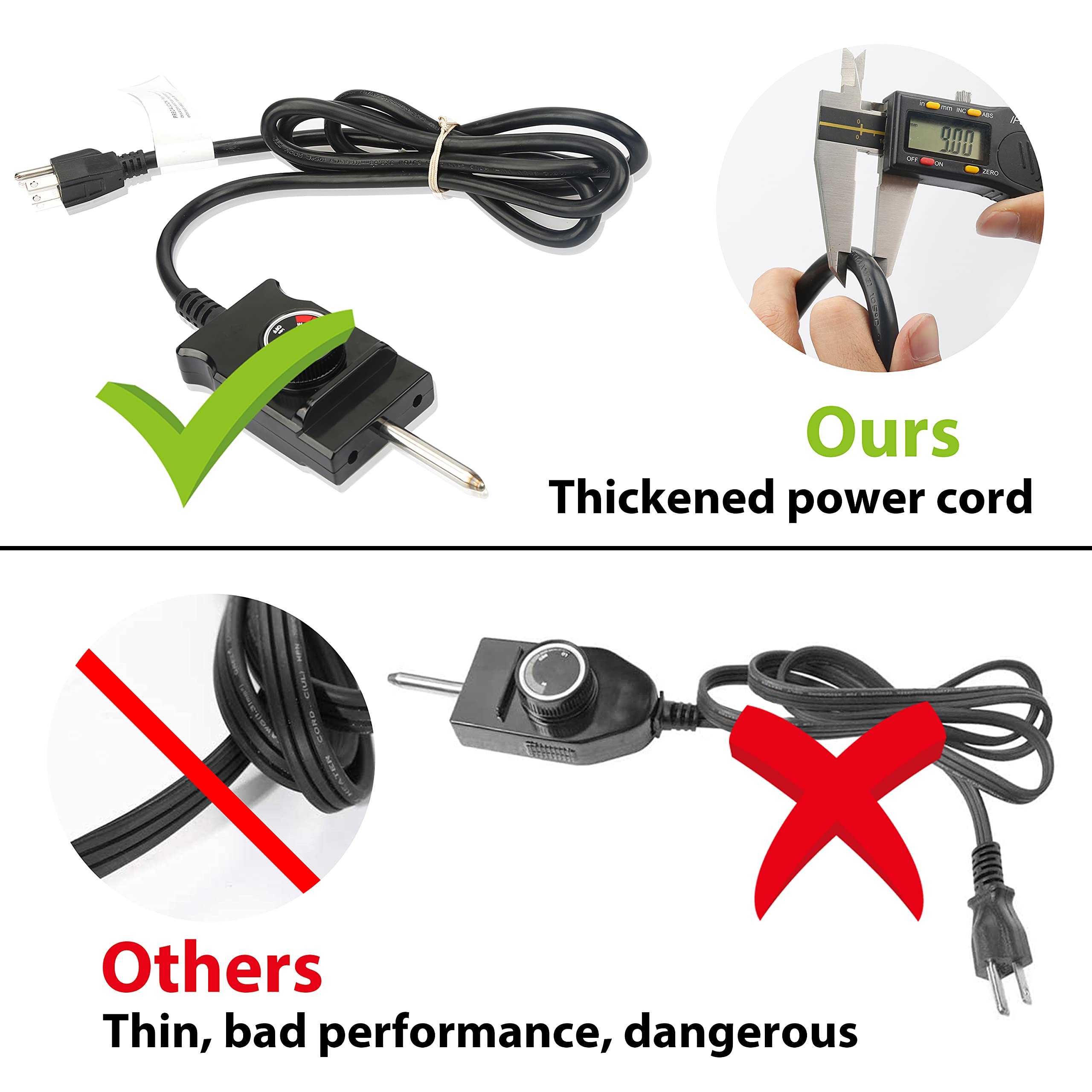 Unidanho wide compatibility supports multiple Masterbuilt models.