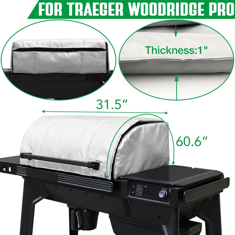 Unidanho Woodridge Pro blanket demonstrates temperature stability during cooking