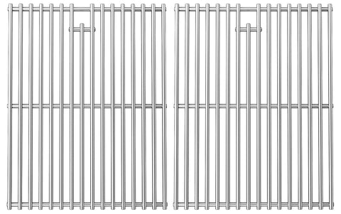Uniflasy 17-inch Nexgrill grate, front view, two-pack for durable grilling