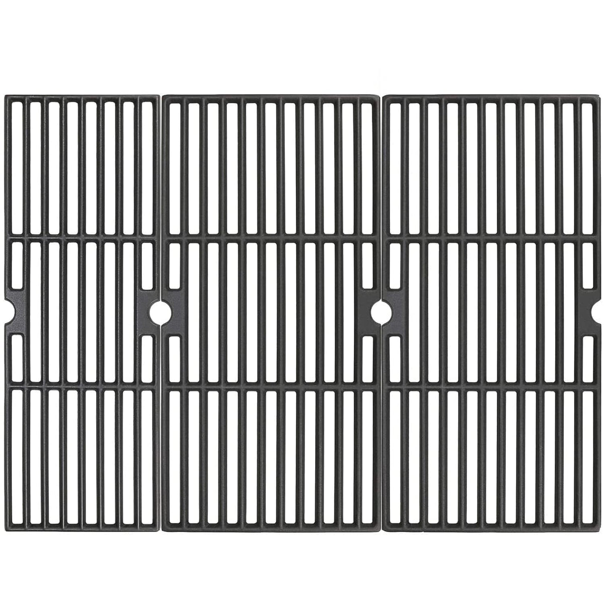 Uniflasy 18-inch grill grate fits Char-Broil 4-burner models for even heat distribution.