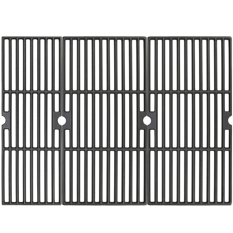 Uniflasy 18-inch grill grate fits Char-Broil 4-burner models for even heat distribution.