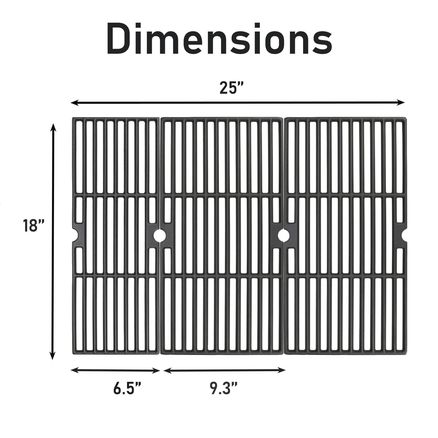 Uniflasy replacement grate set for Char-Broil 5-burner, durable and affordable.
