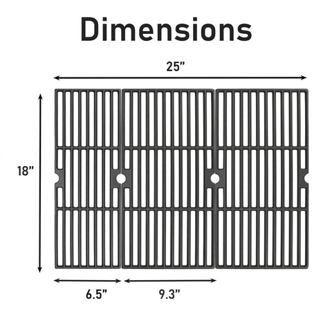 Uniflasy replacement grate set for Char-Broil 5-burner, durable and affordable.