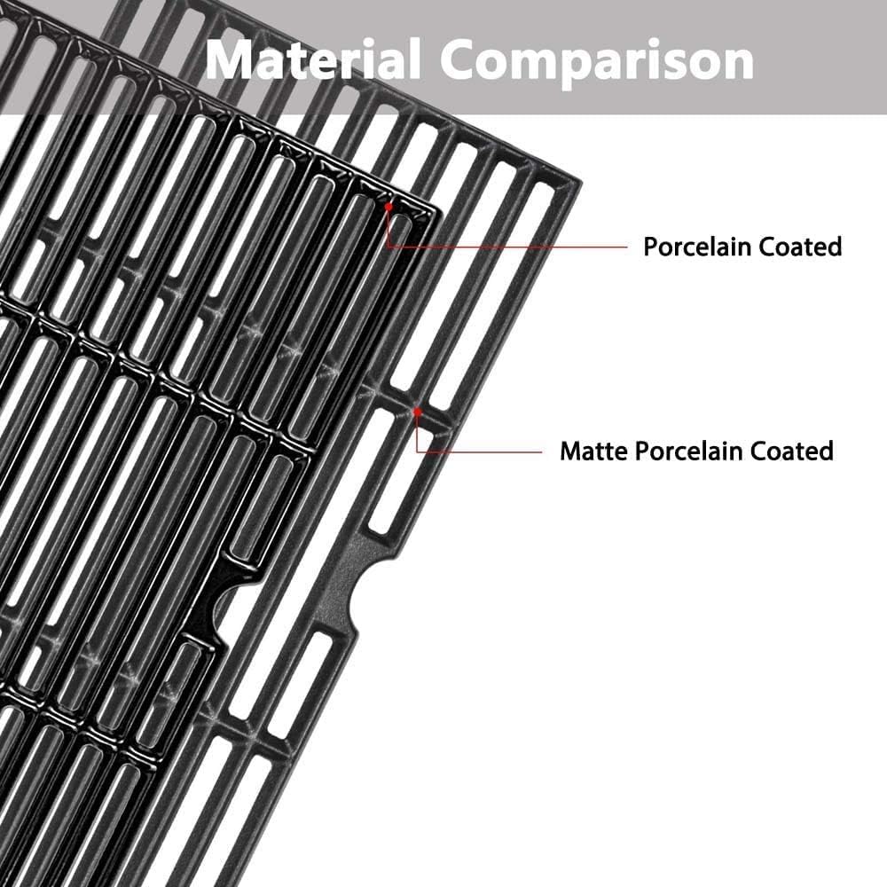 Uniflasy 18x9.3 inch large grate piece offers wide coverage.
