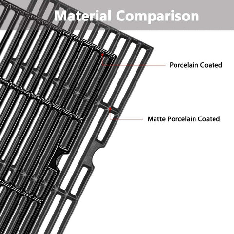 Uniflasy 18x9.3 inch large grate piece offers wide coverage.