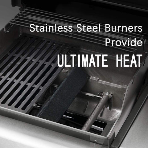 Uniflasy burner tubes for Weber Spirit II enhance reliable heat with GS4 compatibility.