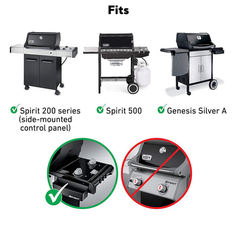Uniflasy 7507 stainless-steel construction withstands grilling heat and weather.