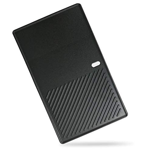 Uniflasy 7637 grill griddle fits Weber Spirit 210/220 front-control models for precise cooking.