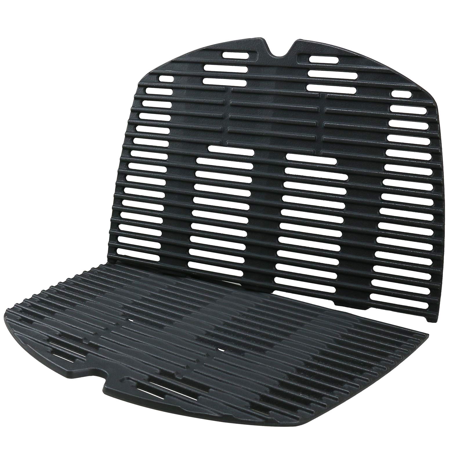 Uniflasy 7646 cast iron grates for Weber Q300 deliver even heat and bold sear.