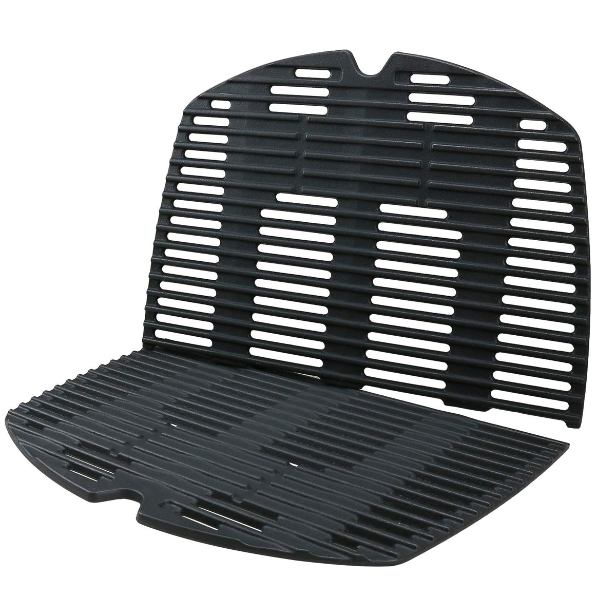 Uniflasy 7646 cast iron grates for Weber Q300 deliver even heat and bold sear.