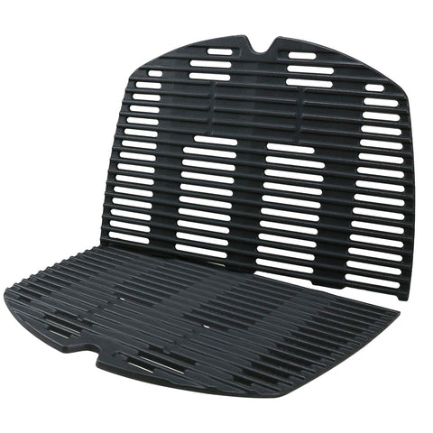 Uniflasy 7646 cast iron grates for Weber Q300 deliver even heat and bold sear.