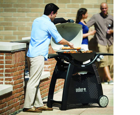Uniflasy 7646 heat-retention cast iron grates support steady temperatures during cooking.