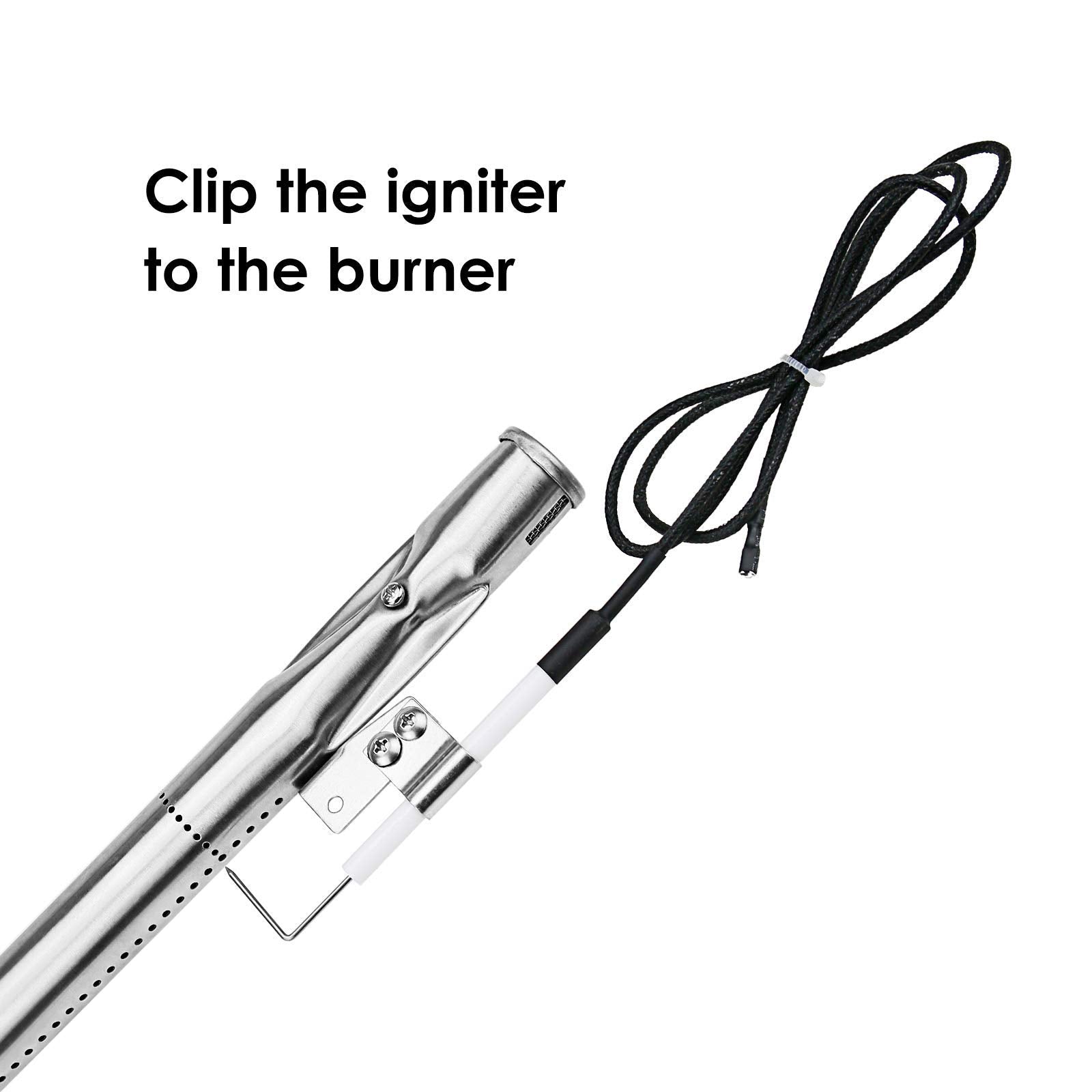 Battery not included with this universal igniter kit.
