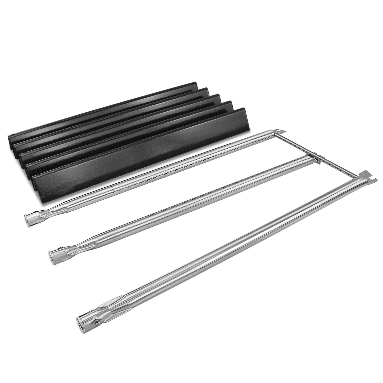 Uniflasy burner tubes for Weber Genesis — durable stainless steel heat tubes.