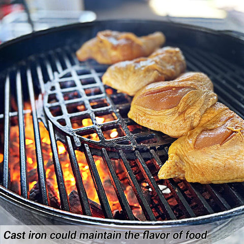Uniflasy durable cast iron resists chipping and rust for long-lasting use.