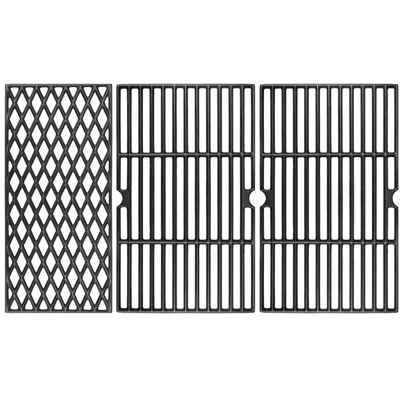 Uniflasy cast iron grate installed on a Dynaglo 4 burner for even heat.