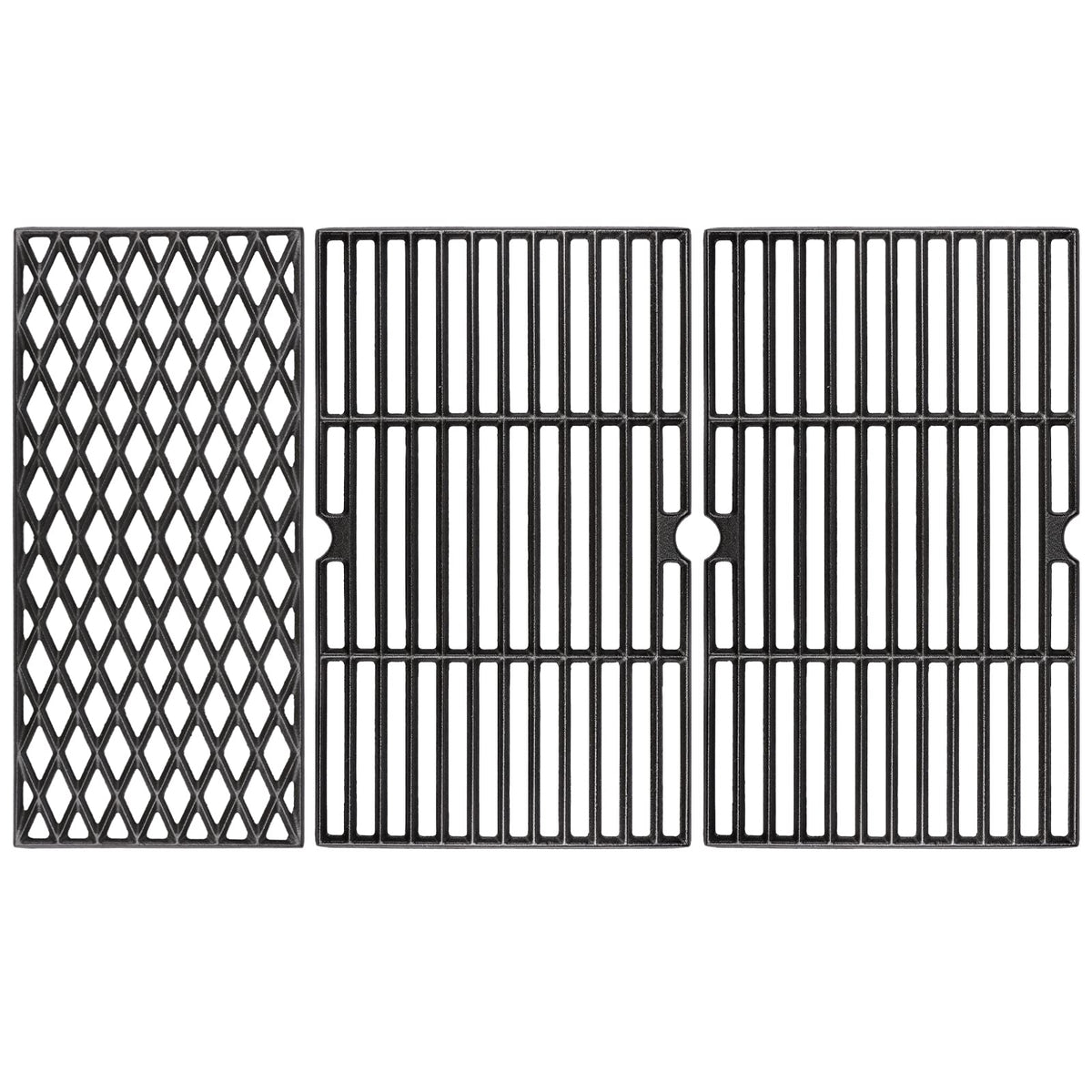 Uniflasy cast iron grate installed on a Dynaglo 4 burner for even heat.