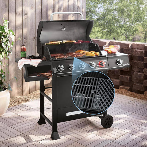 Uniflasy grate for Dyna Glo DGB463CNP provides reliable sear on thicker cuts