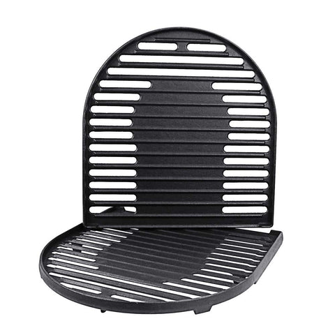 Uniflasy cast iron grill grate fits Coleman RoadTrip for compatibility and durable heat