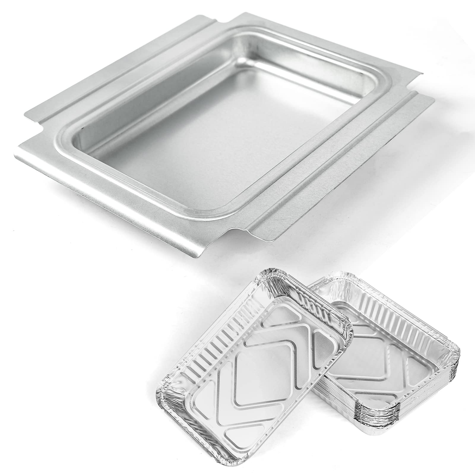 Uniflasy catch pan for Weber Q series enables easy grease management during grilling.