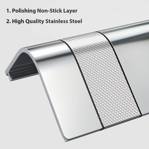 Uniflasy crossover tube ensures consistent gas flow for even heat