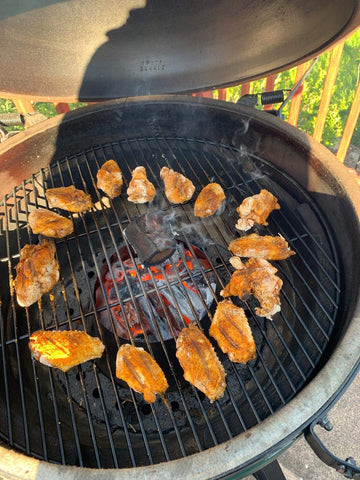Compact funnel design delivers convection and sear results in one accessory.