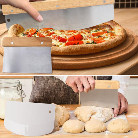 Uniflasy deluxe pizza kit with accessories for pizza night