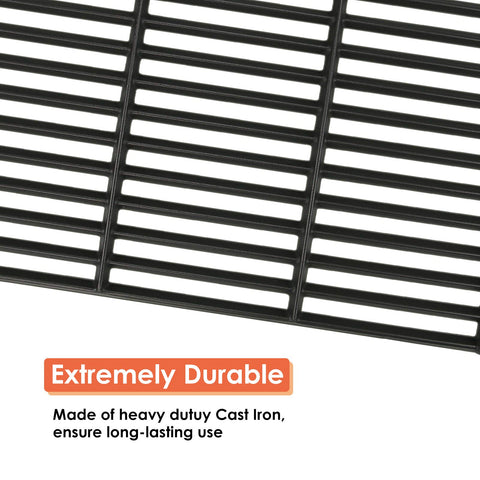 Uniflasy dimensions: 19.5 x 10.5 inches per grate, total 19.5 x 31.5.