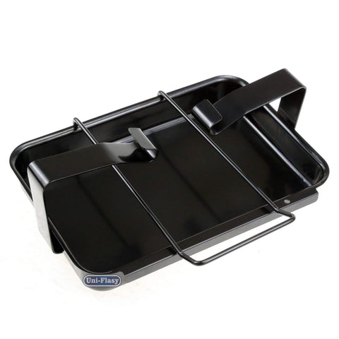 Durable steel drip pan by Uniflasy built for heavy use