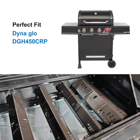 Four heat plates included for quick replacement and extended grill life