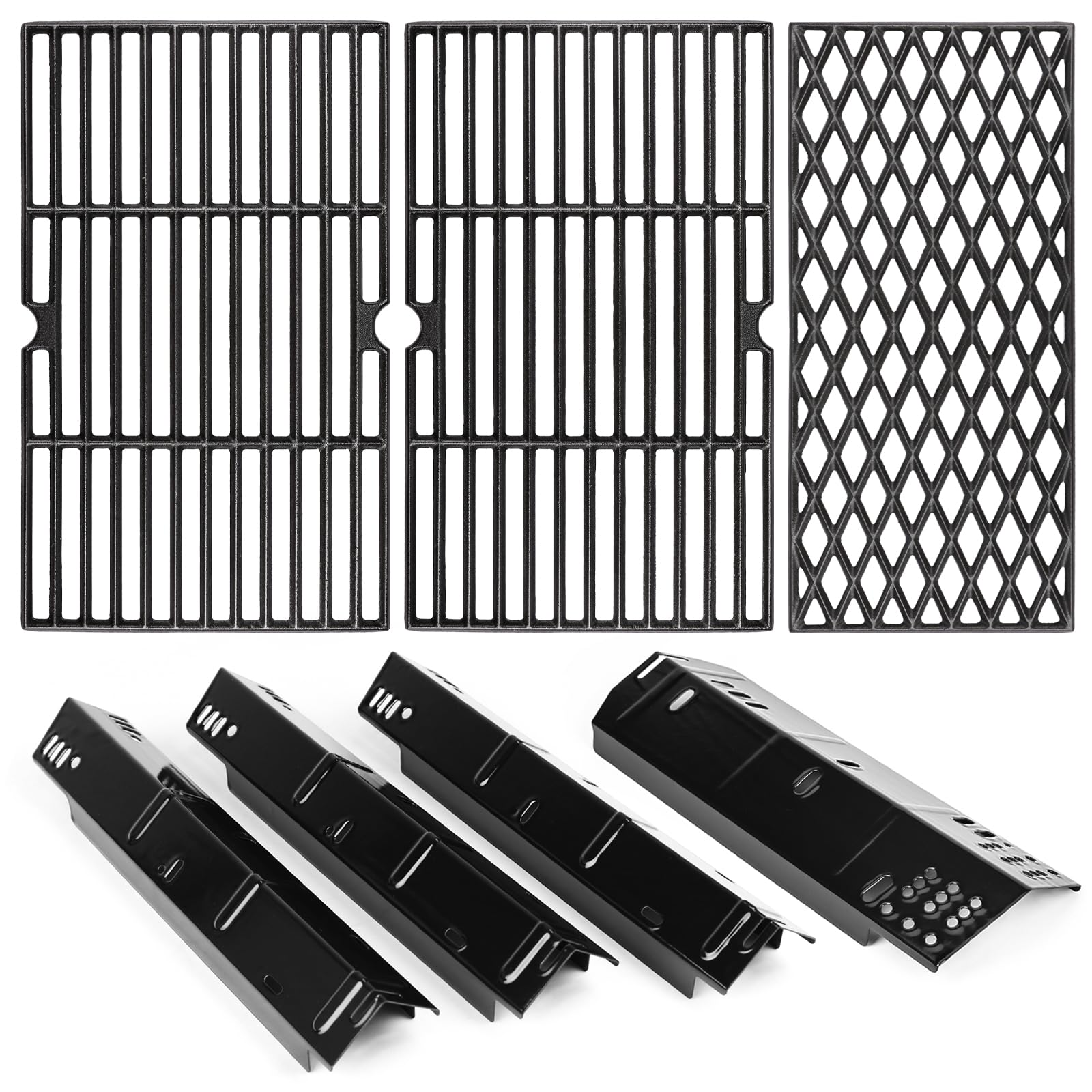 Uniflasy porcelain steel heat plate for Dyna-Glo delivers even heat