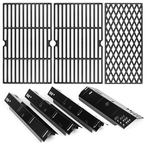 Uniflasy porcelain steel heat plate for Dyna-Glo delivers even heat