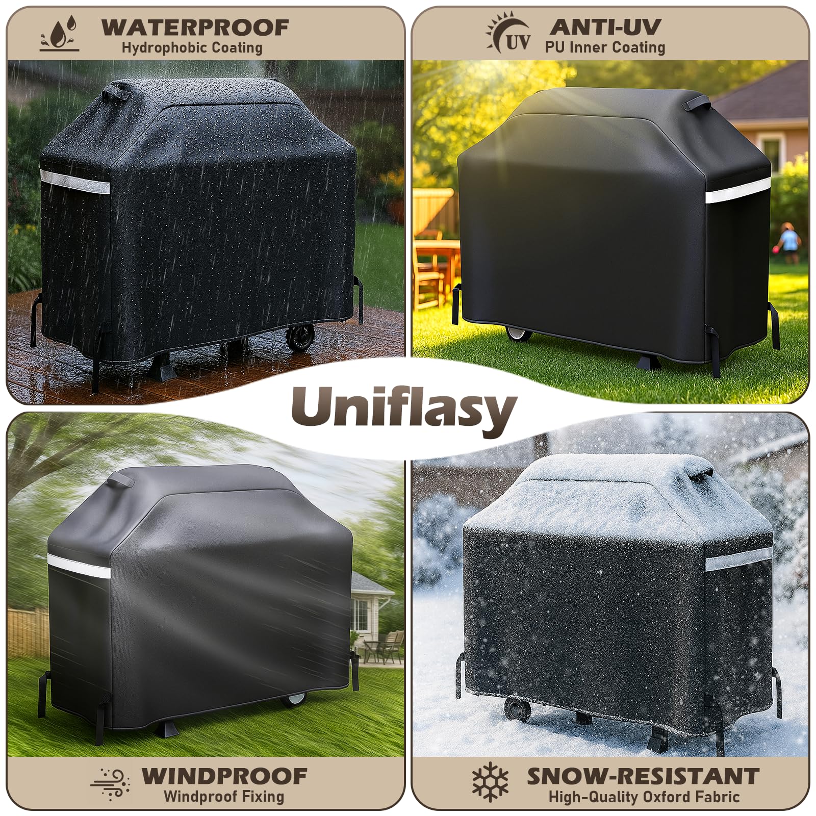 Easy-care design simplifies cleaning and storage after use