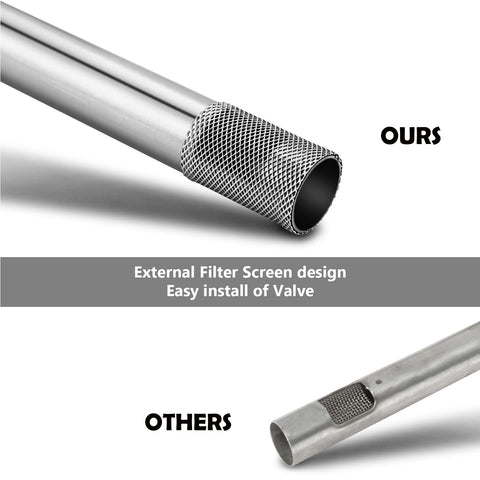 Uniflasy 17-inch burner tube supports even cooking on Weber Q