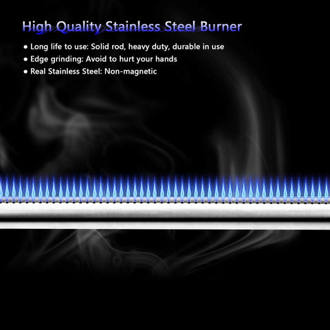 Uniflasy even-heat design promotes consistent cooking across the surface.