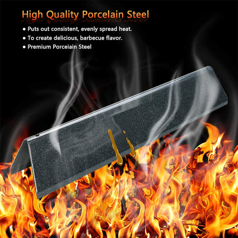 Uniflasy flavorizer bars promote even heat spread and protect burners