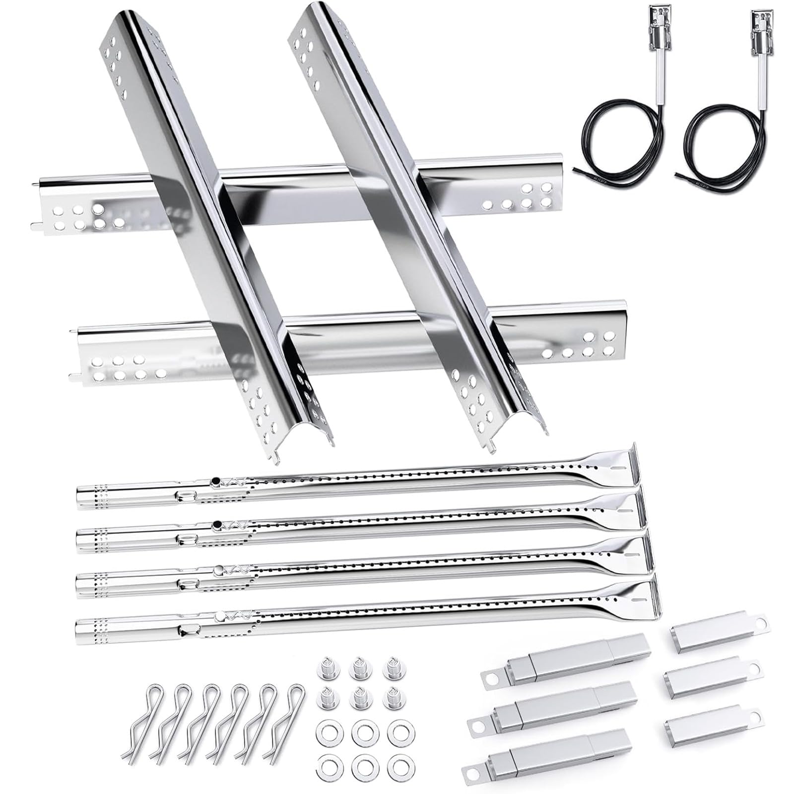 Uniflasy burner kit for Char-Broil 4-burner provides precise fit and durable performance