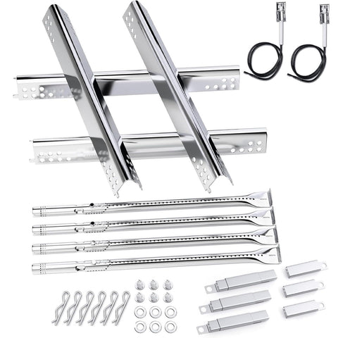 Uniflasy burner kit for Char-Broil 4-burner provides precise fit and durable performance