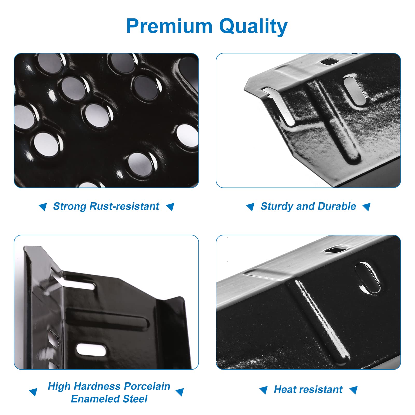 Uniflasy heat plate for Dyna-Glo DGH485CRP helps protect the burner head during cooking