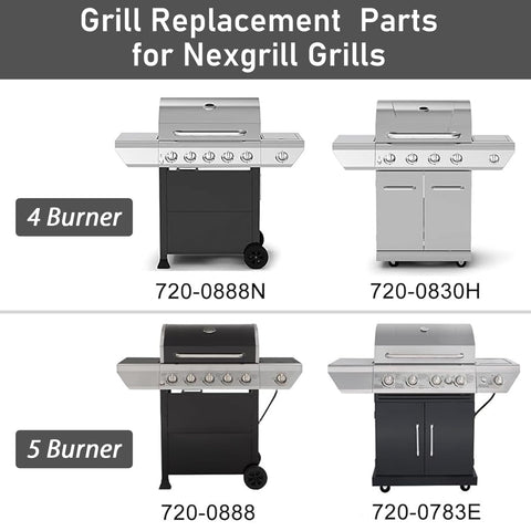 Uniflasy heat plate for Nexgrill 720-0882s protects surfaces from warping