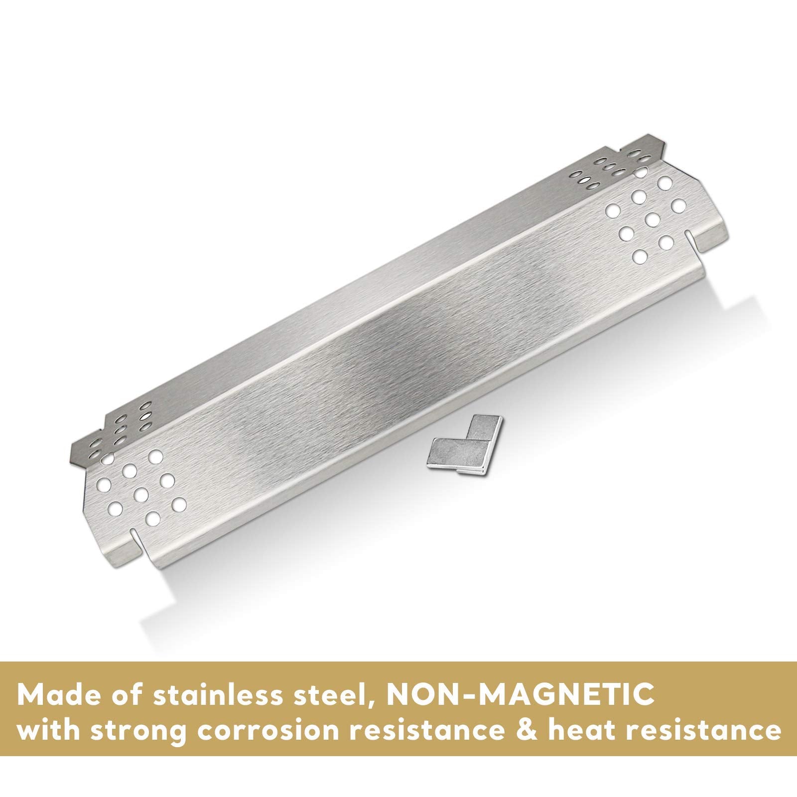 Uniflasy heat plate for Nexgrill 720-0896B; corrosion resistant and long lasting