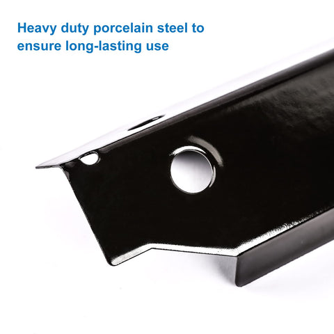 Uniflasy heavy-duty porcelain-steel material for durable heat shields.