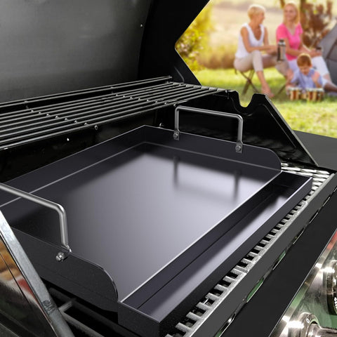 Uniflasy hollow side panels improve air circulation for efficient heating.