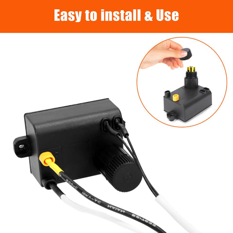 Uniflasy instruction card with quick install steps