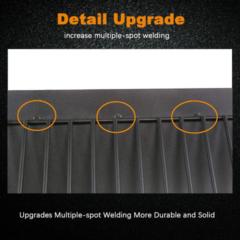 Uniflasy internal grill grate measurements for accurate replacement