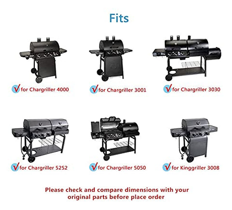 Uniflasy King Griller-compatible grate ensuring hot sear marks and even heat