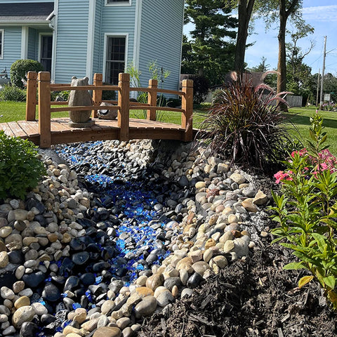 Uniflasy beads fit fire pits, bowls, and tables for versatile indoor or outdoor ambiance.